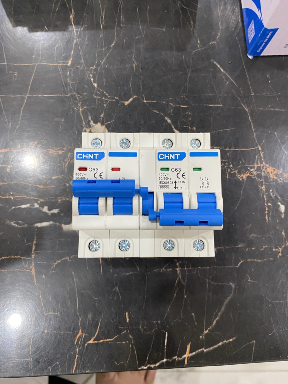 CHINT C63 2-Pole Changeover Switch