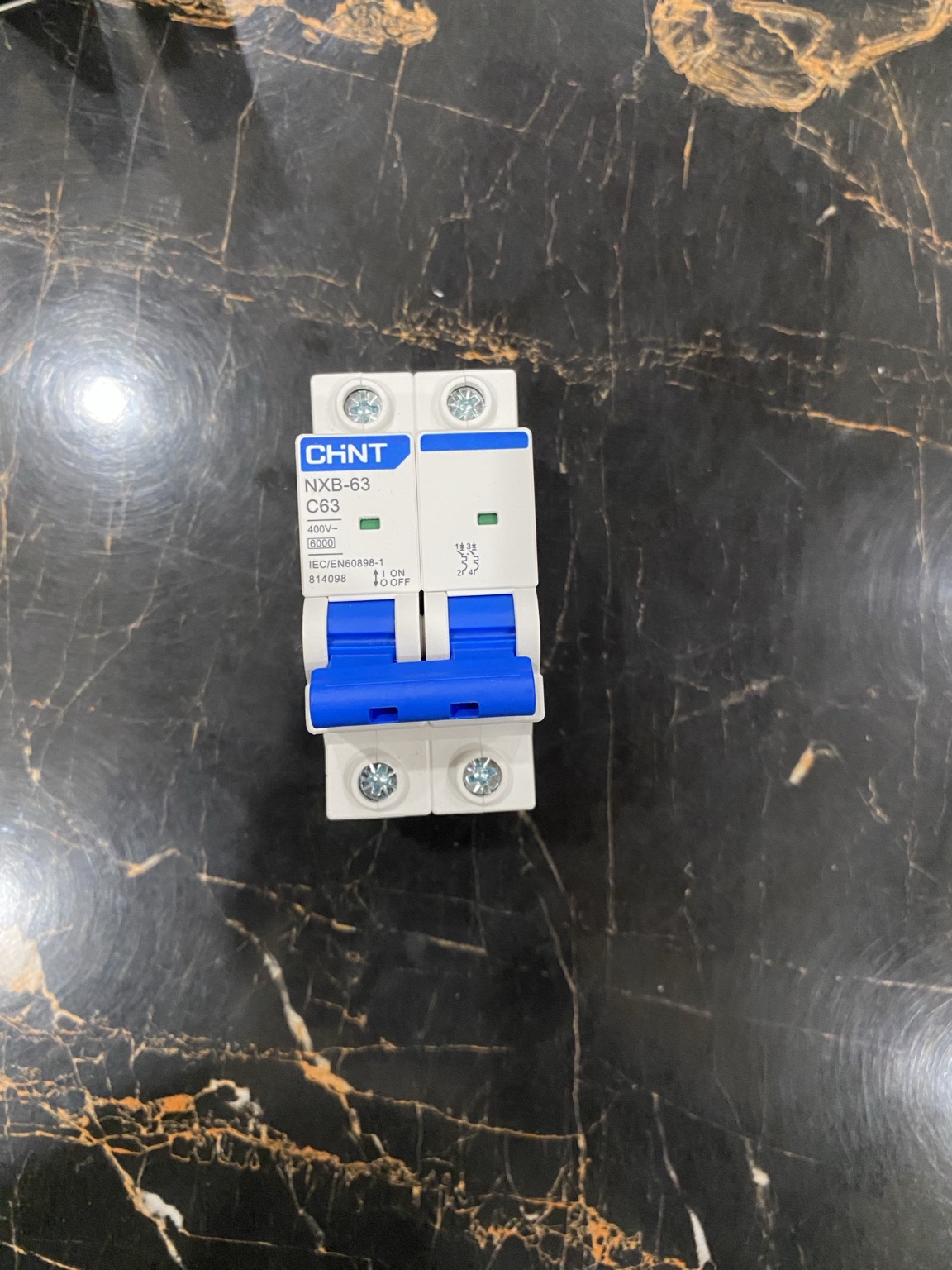 CHINT NXB-63 C63 2-Pole MCB