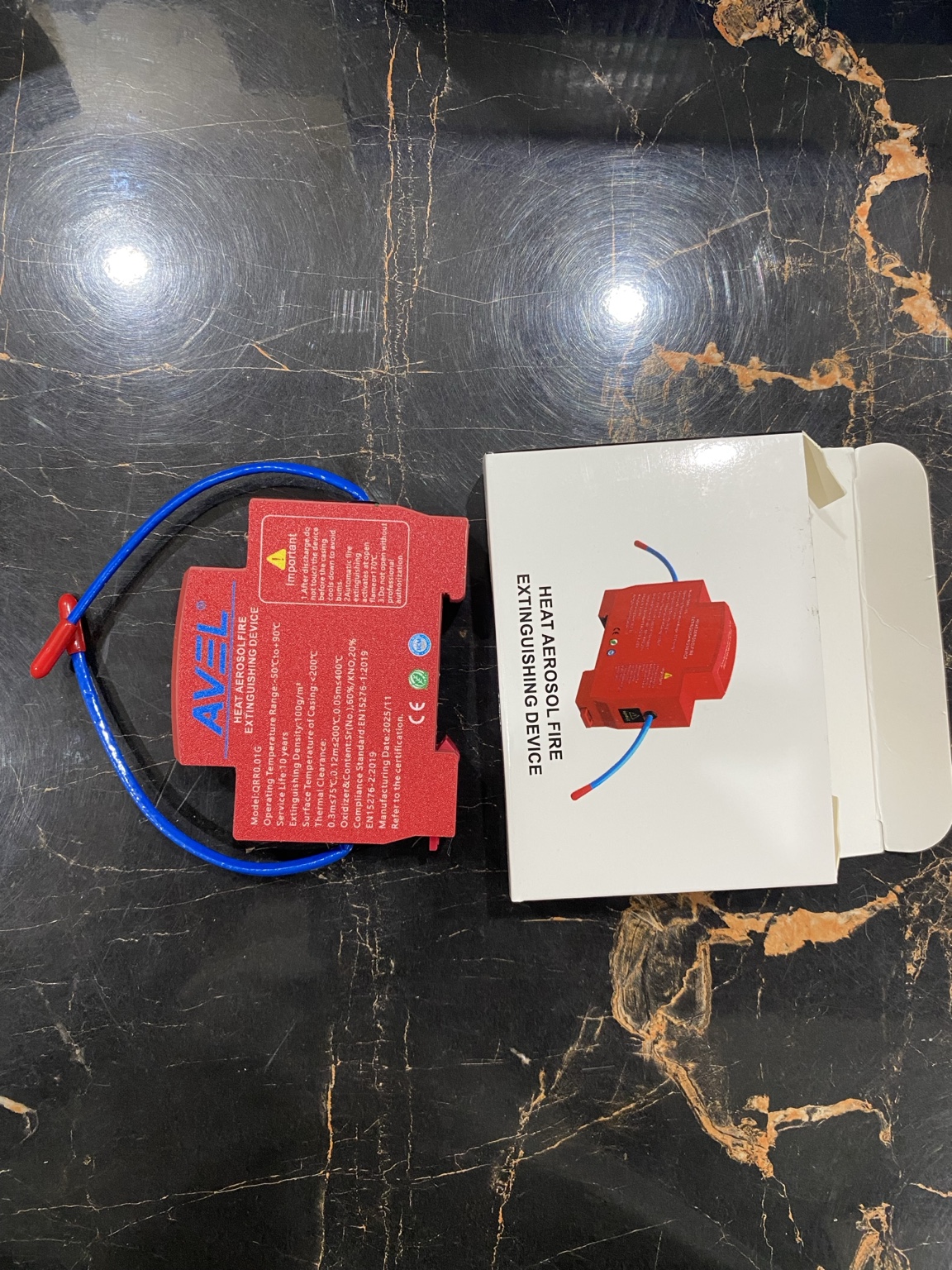 AVEL Heat Aerosol Fire Extinguishing Device