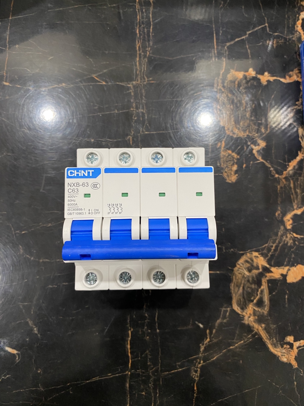 CHINT NXB-63 C63 4-Pole MCB